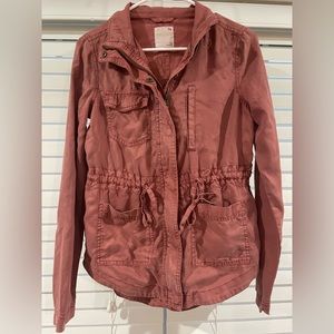 So (kohl’s brand) fall jacket. So cute and soft! Extra Small.